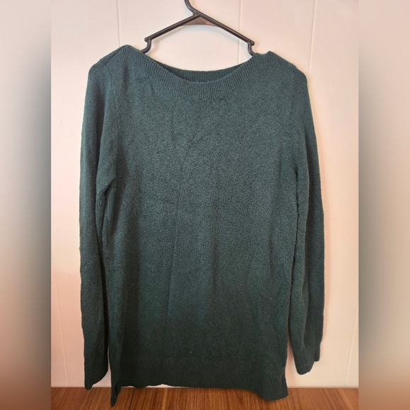 LOFT women’s Size M Lightweight Green Long Sleeve Knit Sweater Ann Taylor - Picture 1 of 4